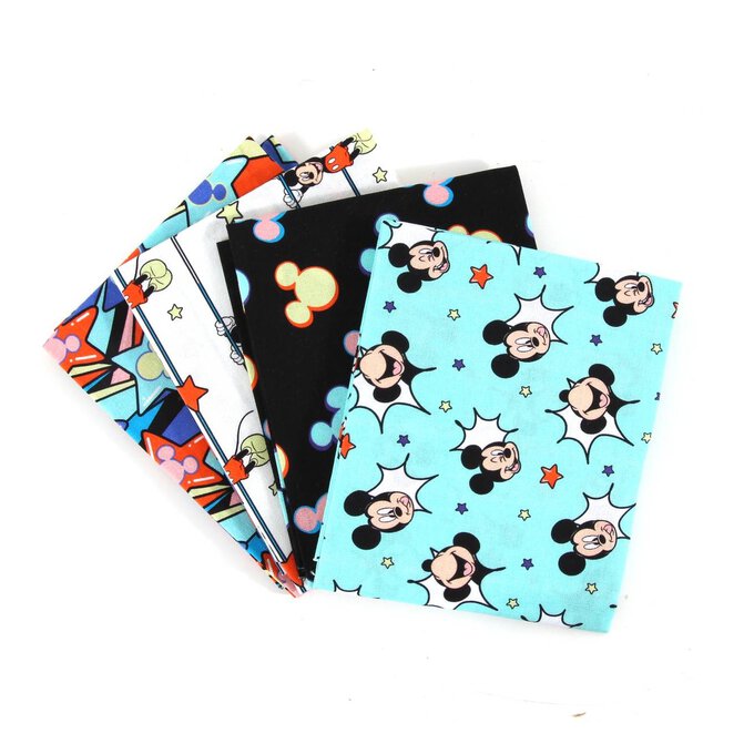 Mickey Mouse Another Dimension Cotton Fat Quarters 4 Pack image number 1