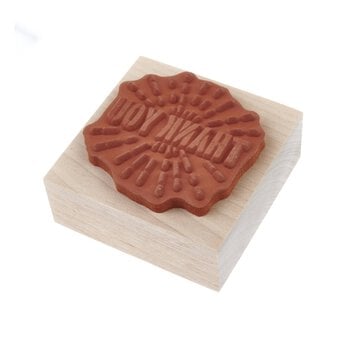 Thank You Wooden Stamp 5cm x 5cm