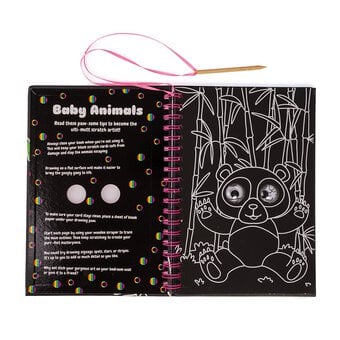 Scratch Art Baby Animal Friends image number 3