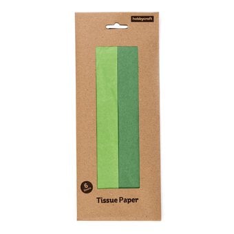 Green Apple Tissue Paper 50cm x 75cm 6 Pack image number 3