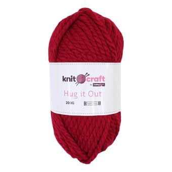 Knitcraft Ruby Hug It Out Yarn 200g