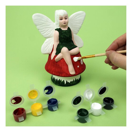 Paint Your Own Fairy Money Box 16cm x 12cm x 10cm image number 2