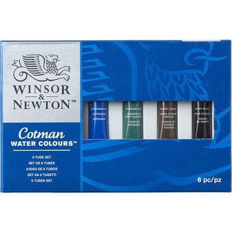 Winsor & Newton Cotman Watercolour Tubes 8ml 6 Pack image number 4