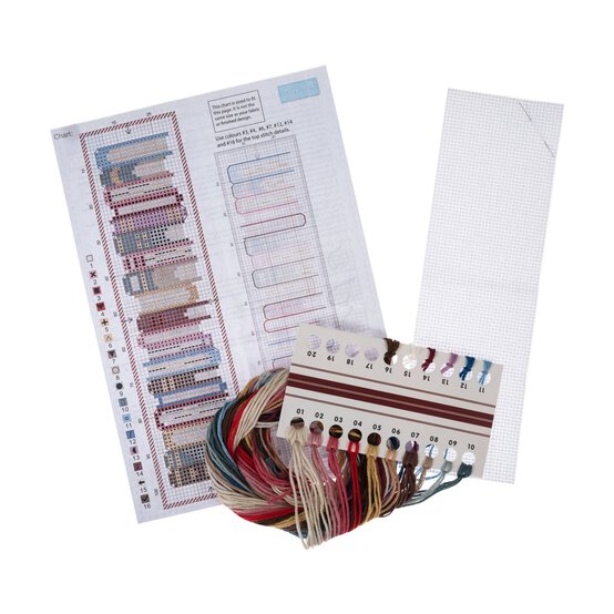 Trimits Books Cross Stitch Bookmark Kit image number 3