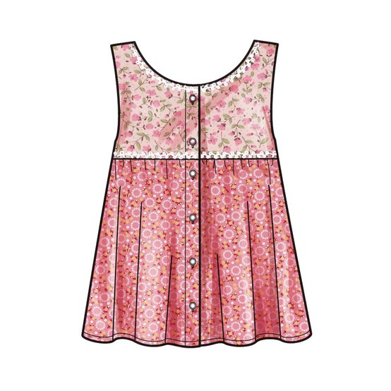 New Look Women's Top Sewing Pattern 6719 (8-18) image number 4