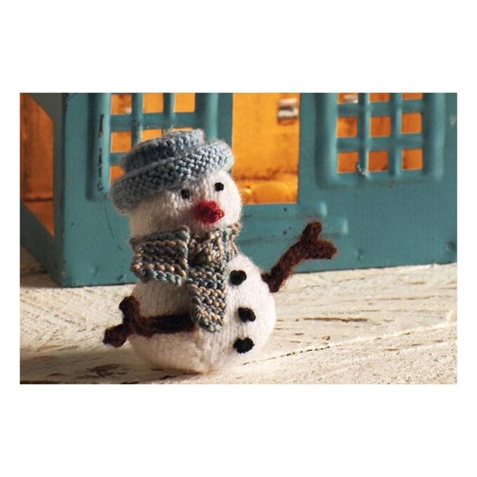 FREE PATTERN Knit a Mini Snowman Pattern image number 1