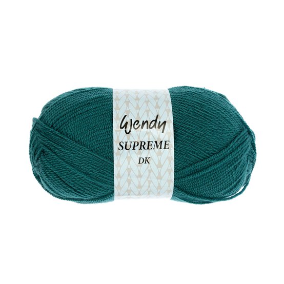 Wendy Teal Supreme DK Yarn 100g image number 1