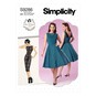 Simplicity Women&rsquo;s Dress Sewing Pattern S9286 (6-14) image number 1