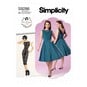 Simplicity Women’s Dress Sewing Pattern S9286 (6-14) image number 1