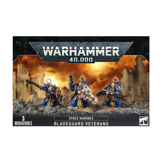 Warhammer 40,000 Space Marines Bladeguard Veterans image number 4