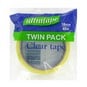 Ultratape Clear Tape 18mm x 40m 2 Pack image number 2