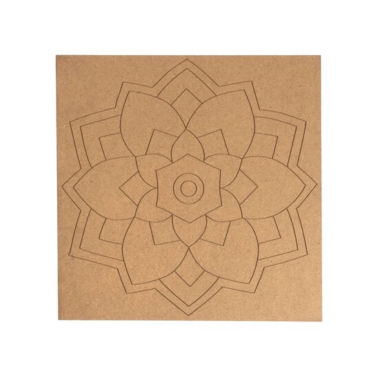 Large Pink Mandala Mosaic Kit 20cm image number 3