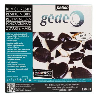 Pebeo Gedeo Black Resin 150ml