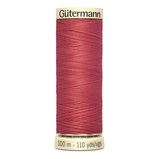 Gutermann Red Sew All Thread 100m (519) image number 1