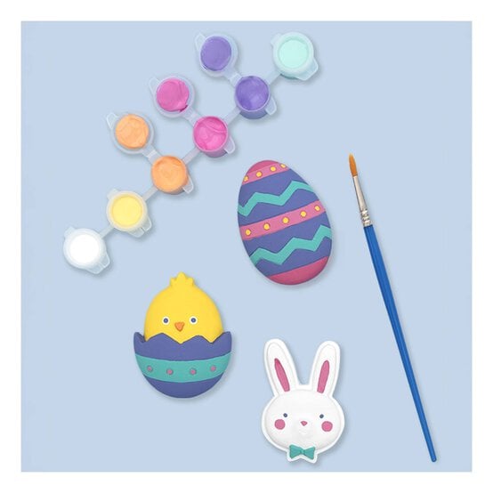 Paint Your Own Easter Decorations 3 Pack image number 1