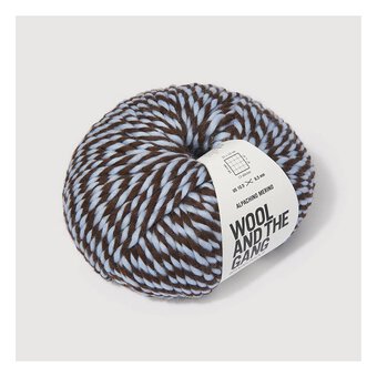 Wool and the Gang Espresso Blue Alpachino Merino Twist 100g 