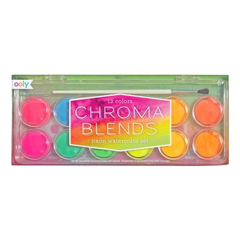 Neon Chroma Blends Watercolour Set 12 Pack