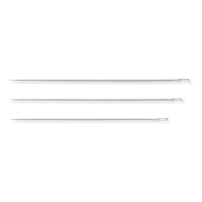 Milward No. 1 to 5 Long Darner Needles 6 Pack