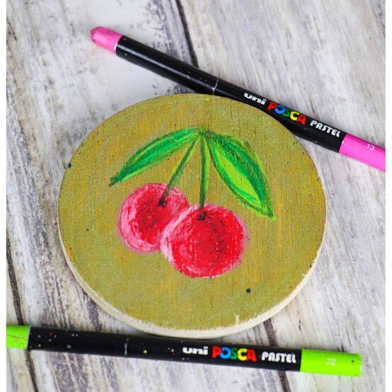 Uni-ball Posca Essential Wax Pastels 12 Pack image number 8