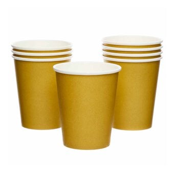 Creme Brulee Paper Cups 8 Pack image number 2