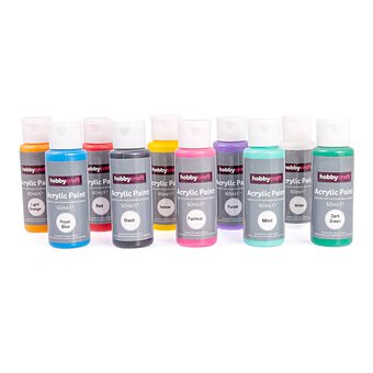 12 Pack: Metallic Outdoor Acrylic Paint by Craft Smart, 2oz., Multicolor
