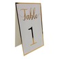 Gold Border Table Numbers 12 Pack image number 1