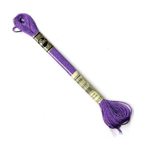 DMC Mouline Purple Ruby Light Effects Embroidery Thread 8m (E3837) image number 1