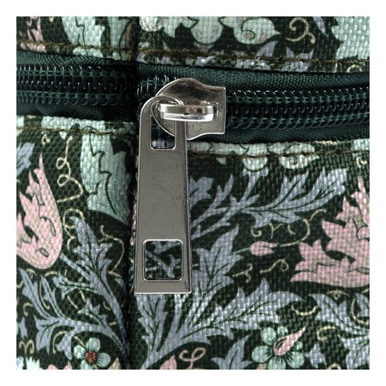 Floral Wood Block Yarn Holder image number 5