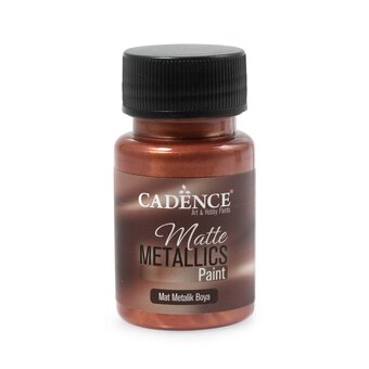 Cadence Antique Red Matte Metallic Paint 50ml