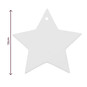 Hanging Ceramic Star Decoration 12cm  image number 6