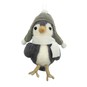 Hanging Felted Bird Decoration 10.5cm  image number 2