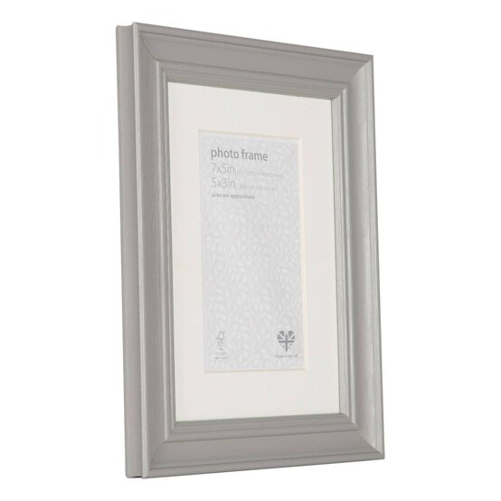 Vintage Grey Frame 7 x 5 Inches image number 1
