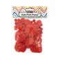 Bright Red Pom Poms 60 Pack image number 4