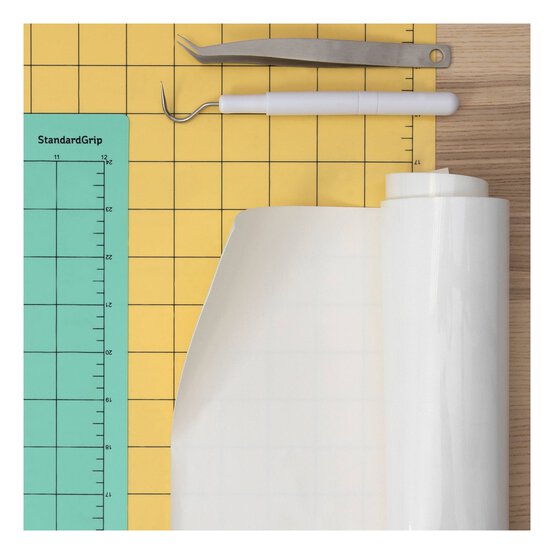 Siser White Easyweed Heat Transfer Vinyl 30cm x 50cm image number 4