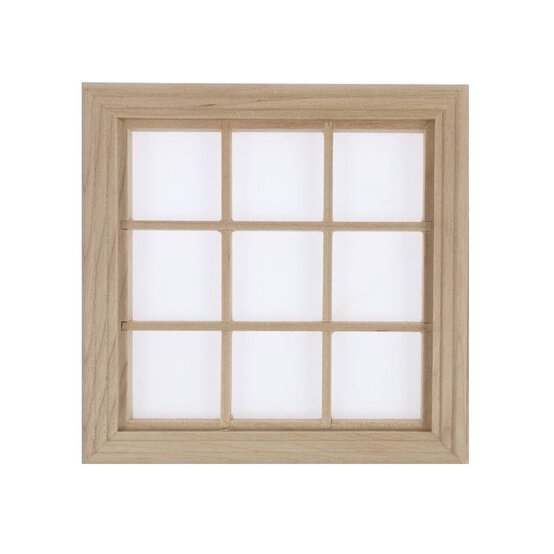 Doll&rsquo;s House Georgian Nine Pane Window image number 1