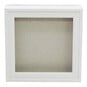 White Wash Magnetic Hinge Box Frame 8 x 8 Inches image number 1