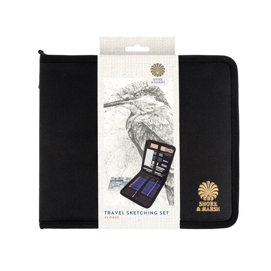 Shore & Marsh Travel Sketching Set 35 Pieces image number 4