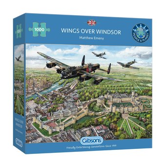 Gibsons Wings Over Windsor Jigsaw Puzzle 1000 Pieces