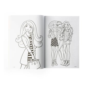 barbie fashion coloring pages