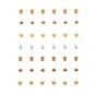 Adhesive Woodland Animal Gems 42 Pack  image number 1