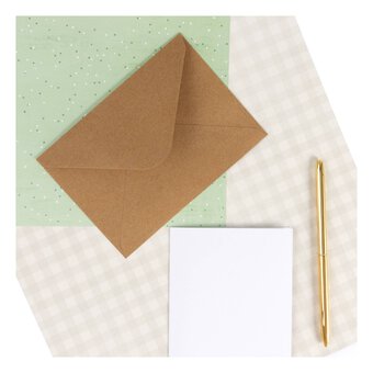 Kraft Envelopes C6 50 Pack