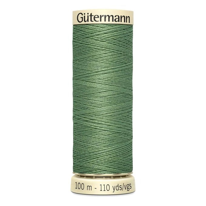 Gutermann Green Sew All Thread 100m (821) image number 1