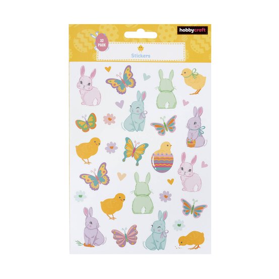 Butterfly Paper Stickers 32 Pack image number 1