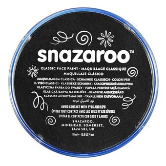 Snazaroo Black Face Paint Compact 18ml