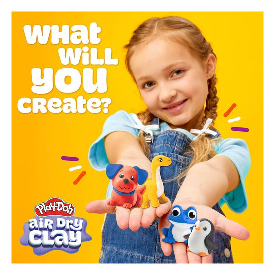 Play-Doh Blue Air Dry Clay 142g image number 3