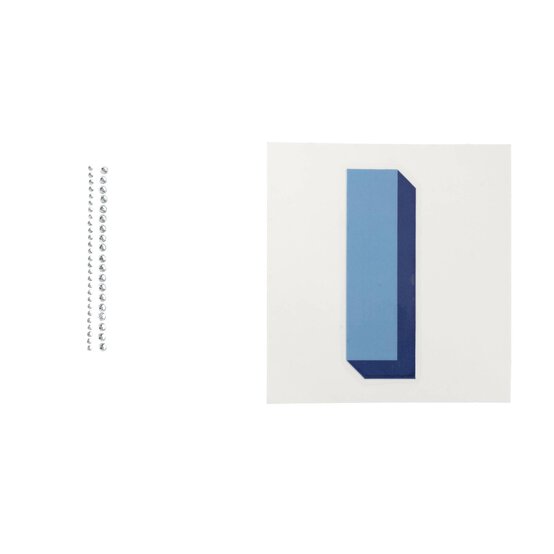 Cold Transfer and Bling Letter I Sticker Set image number 3