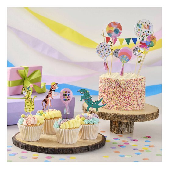 Natural Wooden Pine Slice 20cm image number 4