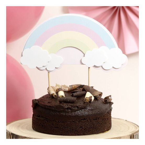 Whisk Rainbow Cloud Cake Topper image number 1