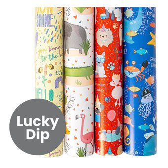 Assorted Kids’ Wrapping Paper 69cm x 3m