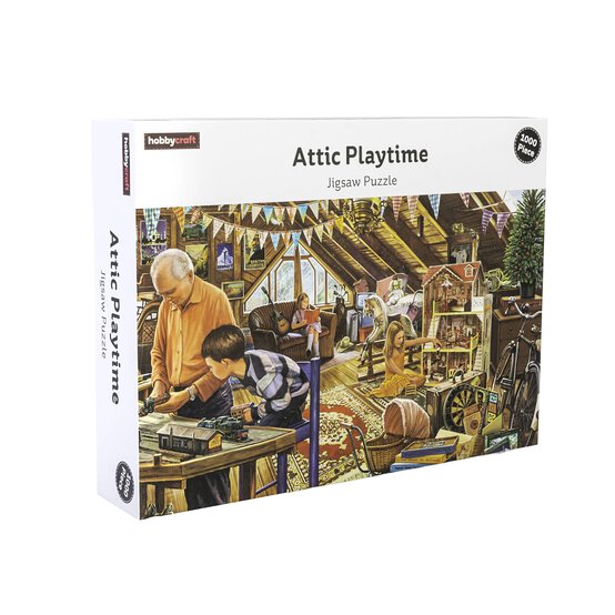 Attic Playtime Jigsaw Puzzle 1000 Pieces image number 1